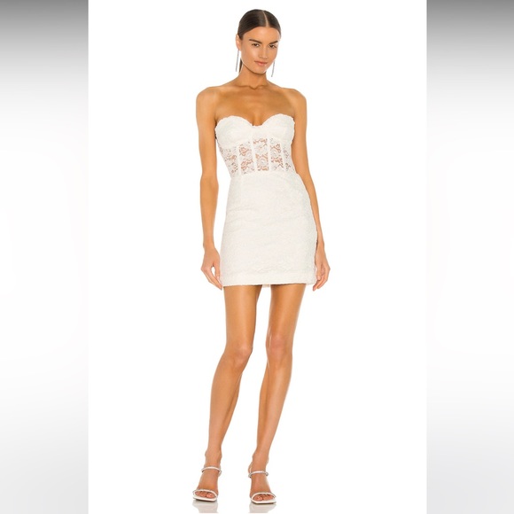 Robe Cocktail Joanna Mastroianni - Taille 6, Couleur Ivoire, Laine, Occasion En Excellent état